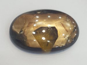 Gold Sheen Sapphire Collectors piece Unique
