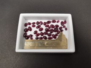 Ruby ovals